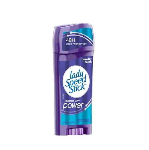 Lady Speed Stick Antiperspirant & Deodorant Invisible Dry, Powder Fresh 2.3 oz