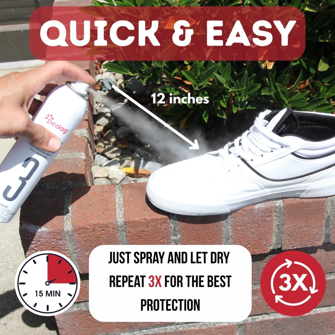 Pedag Protect Waterproofer Spray 3 for Leather, 5.5 oz / 157 g