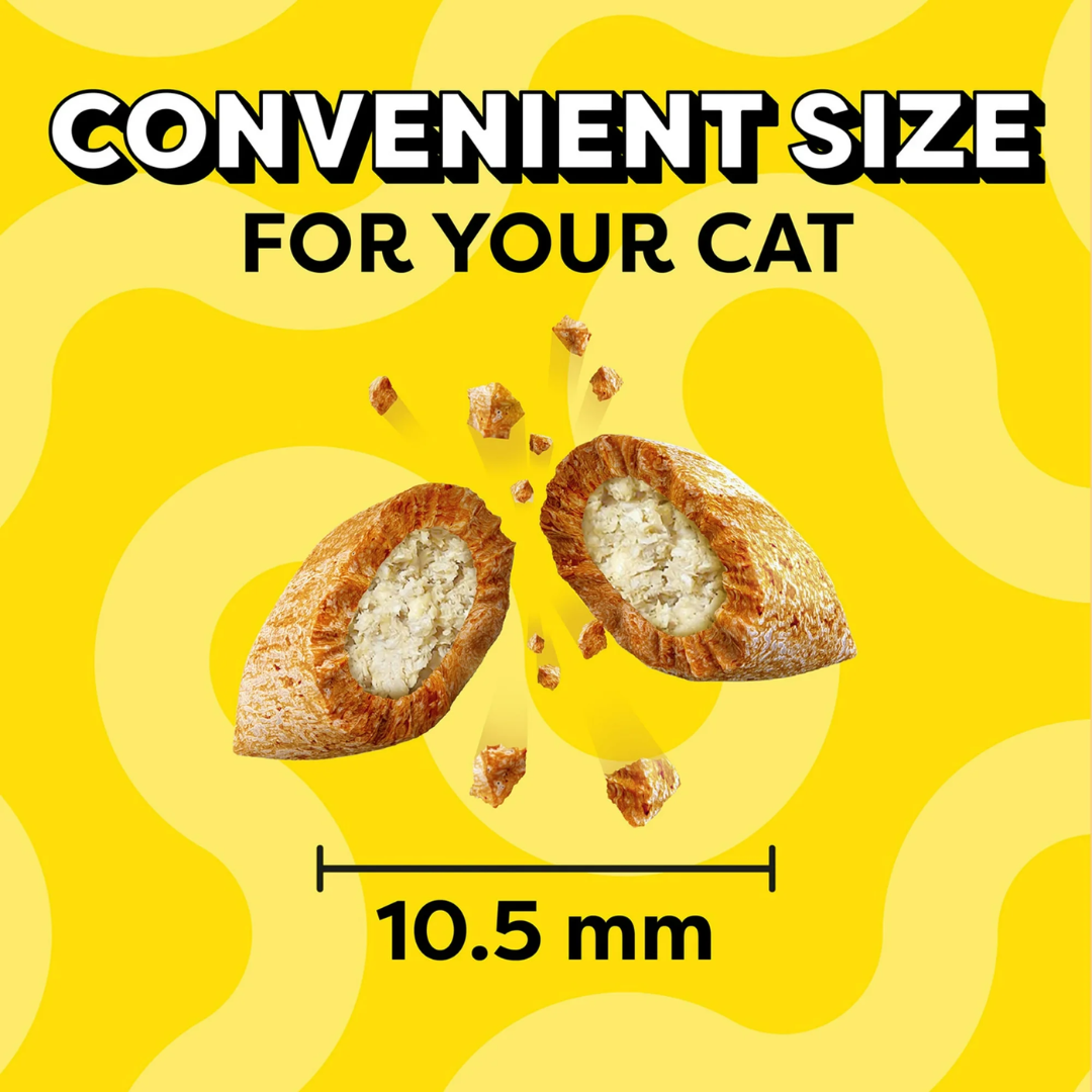 Temptations Crunchy Outside Soft Inside Treats Seafood Medley Flavor for Cats