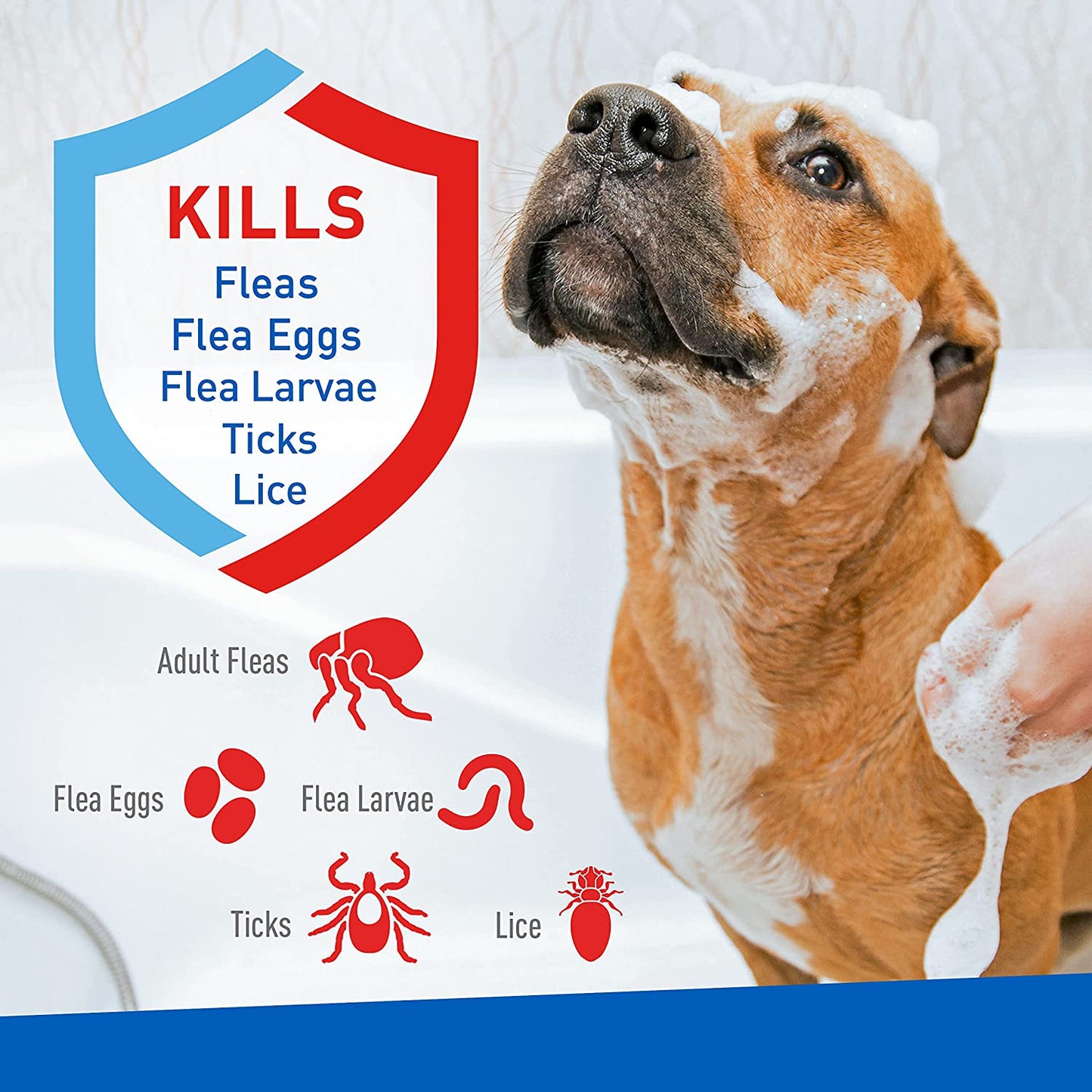 Adams Plus Flea & Tick Shampoo with Precor Fresh Scent, 6 oz / 178 ml