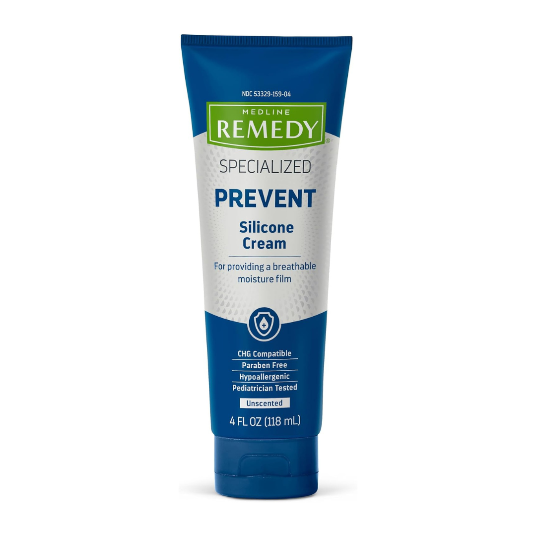 Medline Remedy Specialized Prevent Silicone Cream 4 fl oz / 118 mL