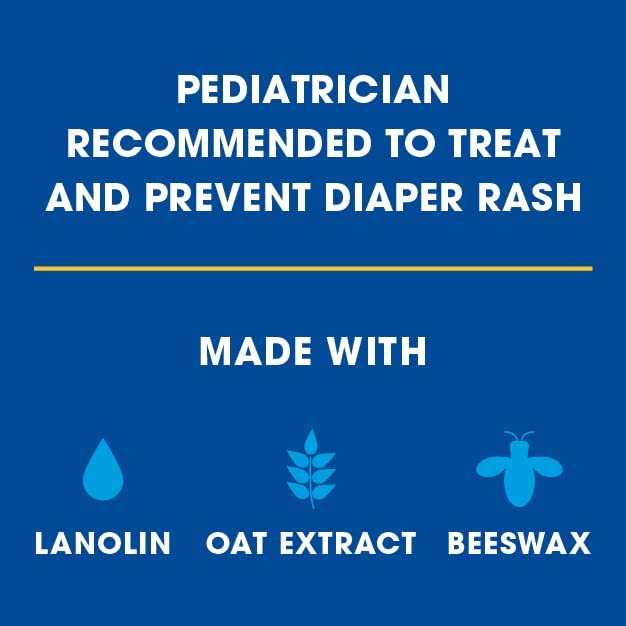 Triple Paste Zinc Oxide Medicated Diaper Rash Ointment All - In - One Triple Protection 2 Oz (57g)