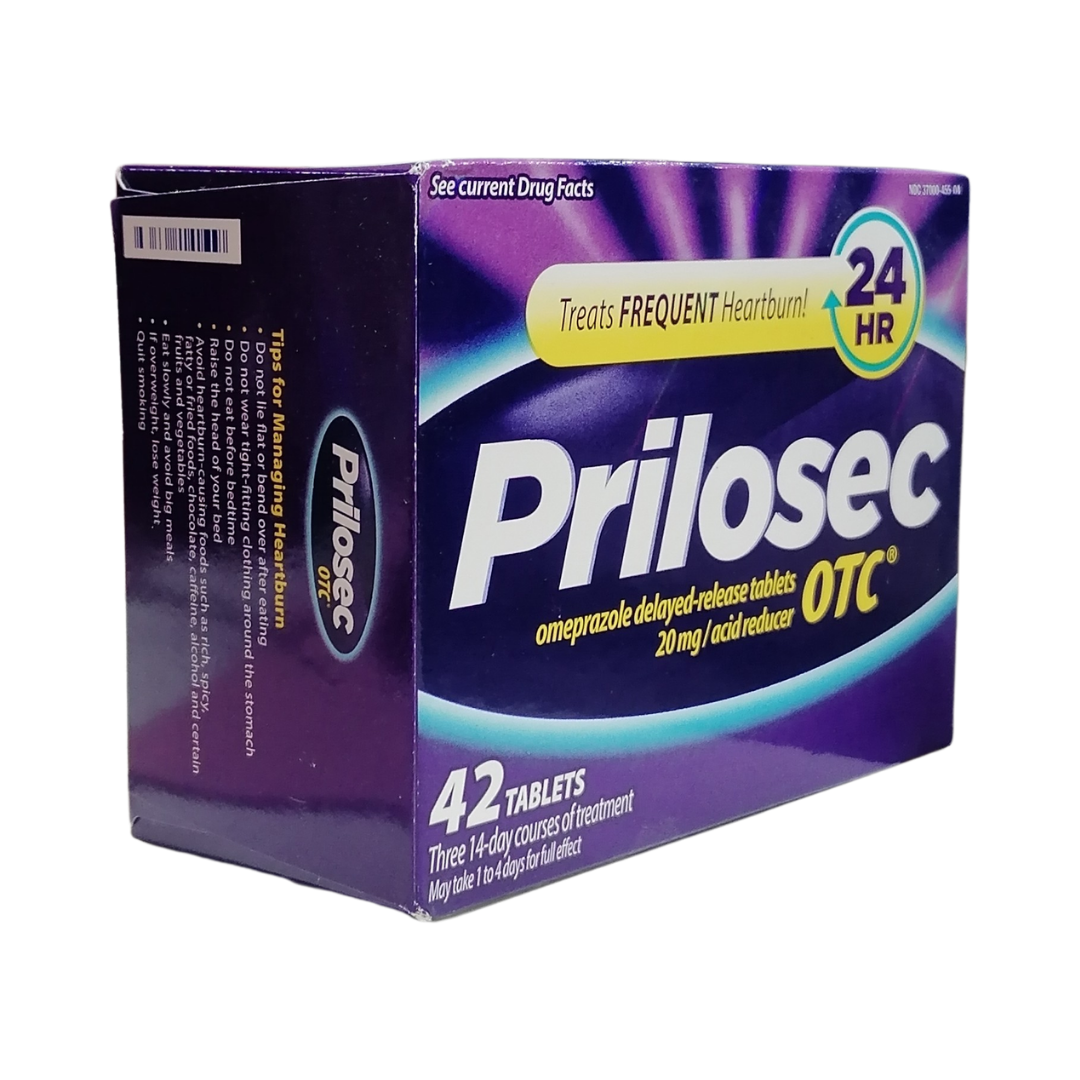 Prilosec OTC Acid Reducer, 42 Tablets