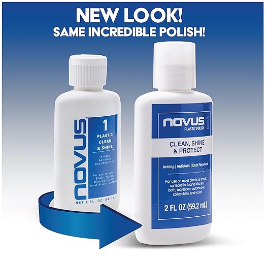 Novus No.1 Plastic Clean & Shine 8 fl.oz