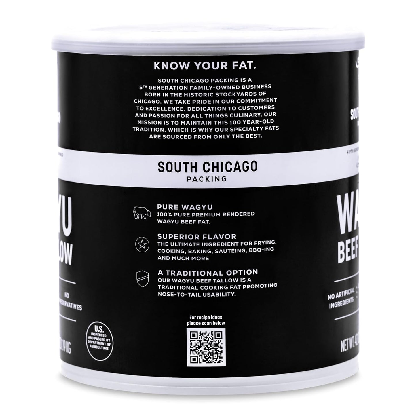 South Chicago Wagyu Beef Tallow, 1.19 kg / 42 oz