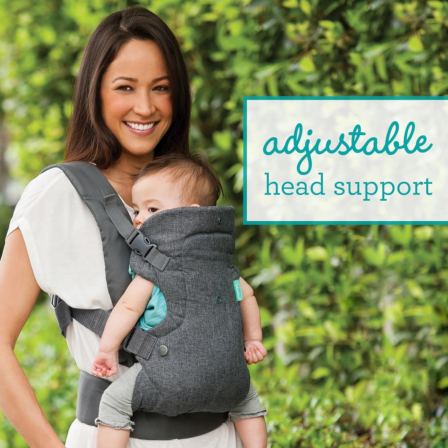 Infantino Flip Advanced 4-in-1 Carrier for Newborns And Older Babies 8-32 lbs