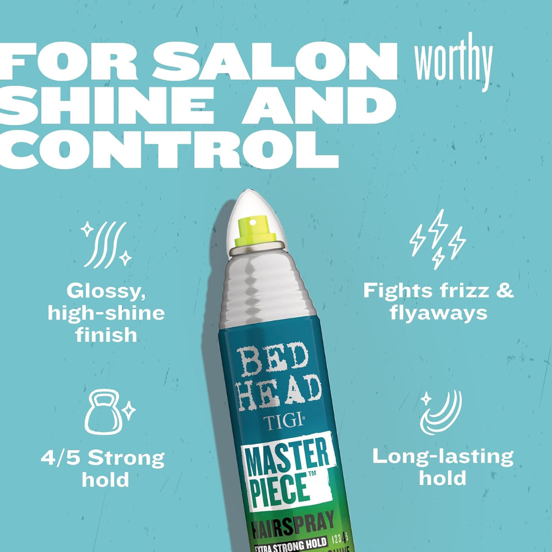 Tigi Bed Head Master Piece Hairspray Extra Strong Hold, 255 g / 340 ml