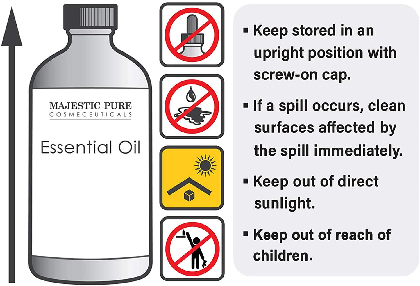 Majestic Pure Helichrysum Essential Oil, 100% Pure & Natural Therapeutic Grade Quality, 1 fl.oz / 30ml