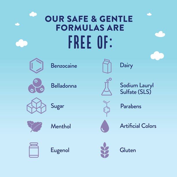 Orajel Baby Daytime & Nighttime Cooling Gels for Teething (TWIN PACK), 0.18 oz. / 5.1g each