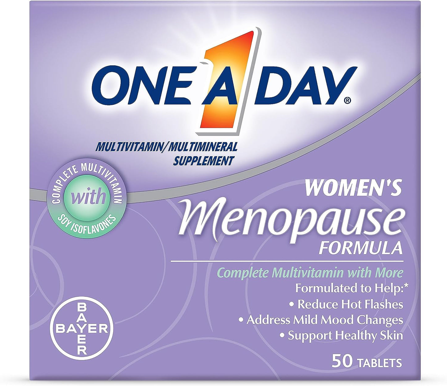 One A Day  Women's Menopause Formula Multivitamins Supplement (50 Tablets)