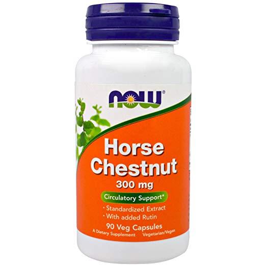 Now Foods Horse Chestnut 300mg (90 Veggie Capsules)