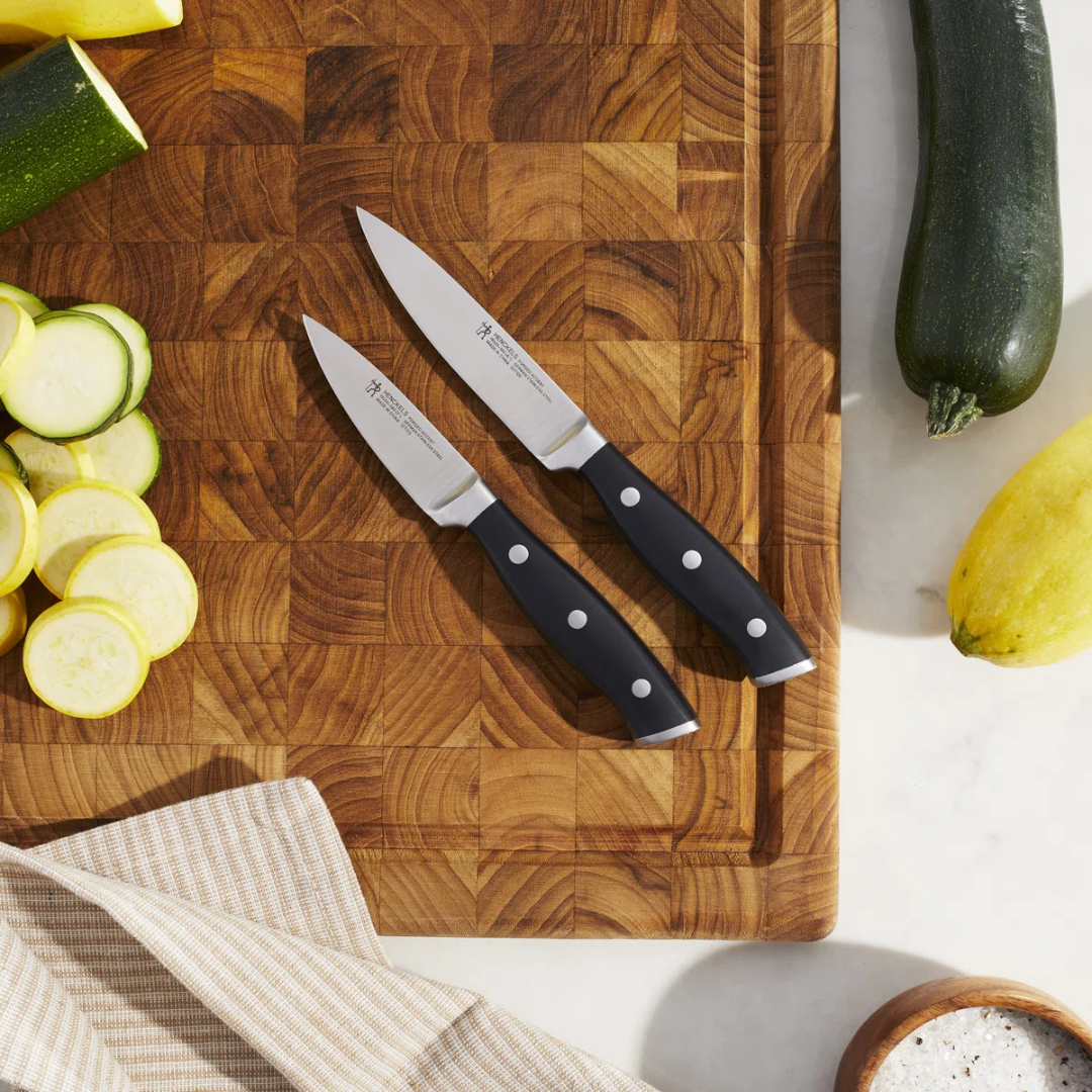 Henckels Forged Accent Paring Kitchen Knife, Black, 2-Piece
