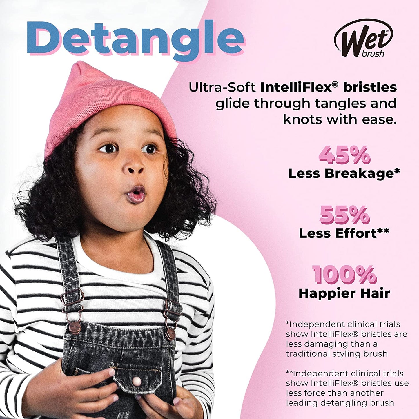 Wet Brush Ultra - Soft IntelliFlex Bristles Glide Through Tangles For All Hair Types