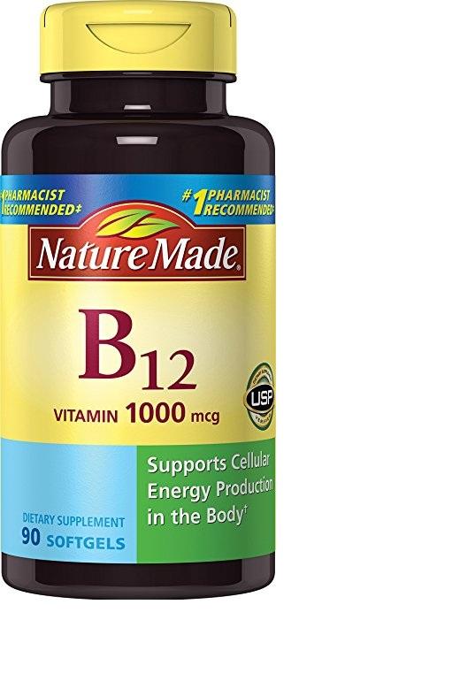 Nature Made Vitamin B12 1000 mcg. Softgels 90 Ct