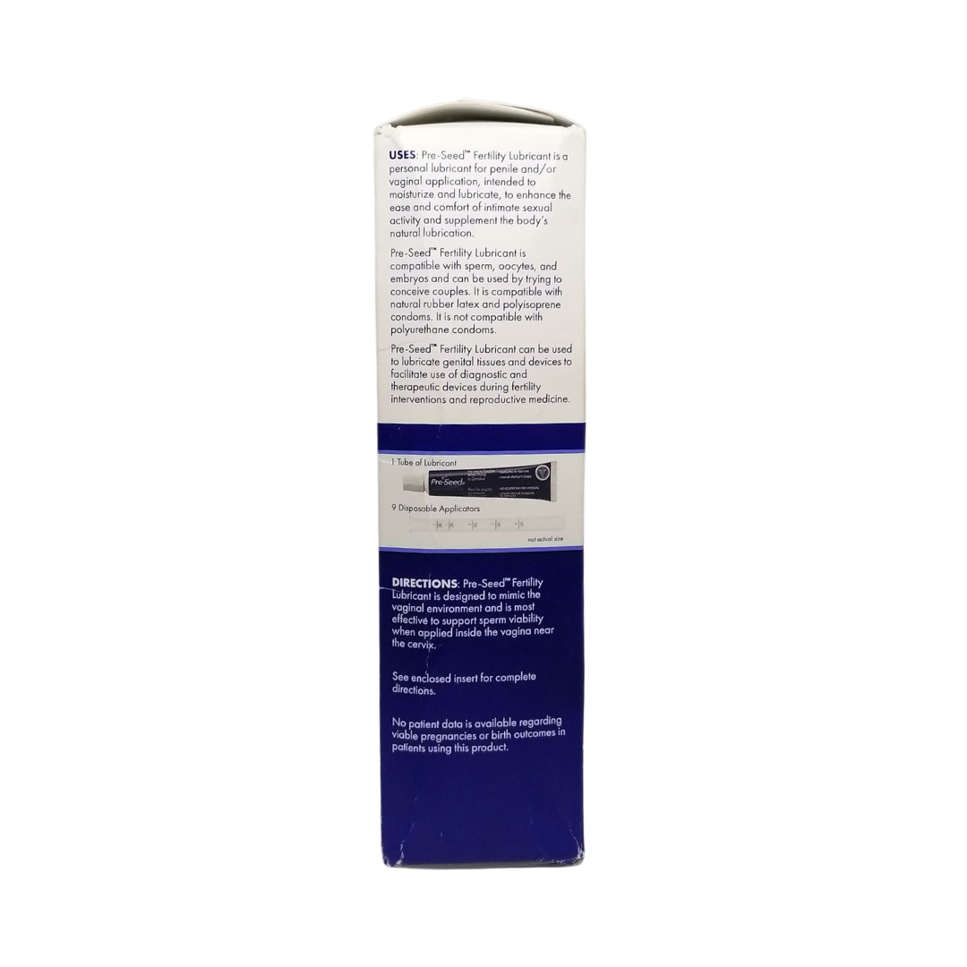 Pre-Seed Fertility Lubricant, 1.4 oz (40 g) Tube & 9 Disposable Applicators