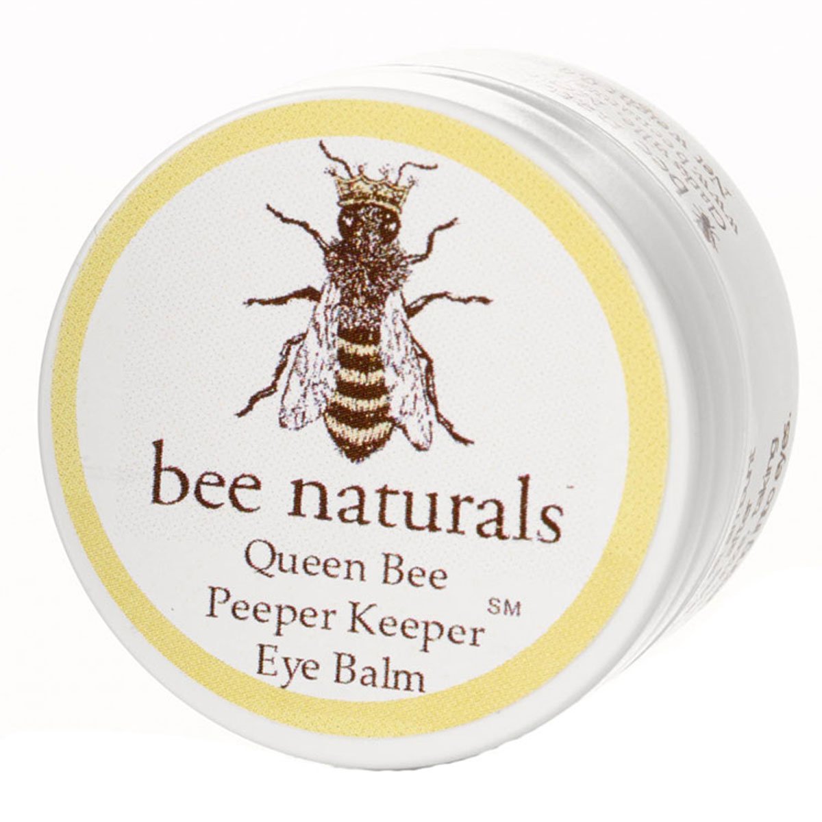 Queen Bee Naturals Eye Balm Peeper Keeper, Moisturizes Helps Reduce Crows Feet, Wrinkles & Fine Lines, 0.6 oz.