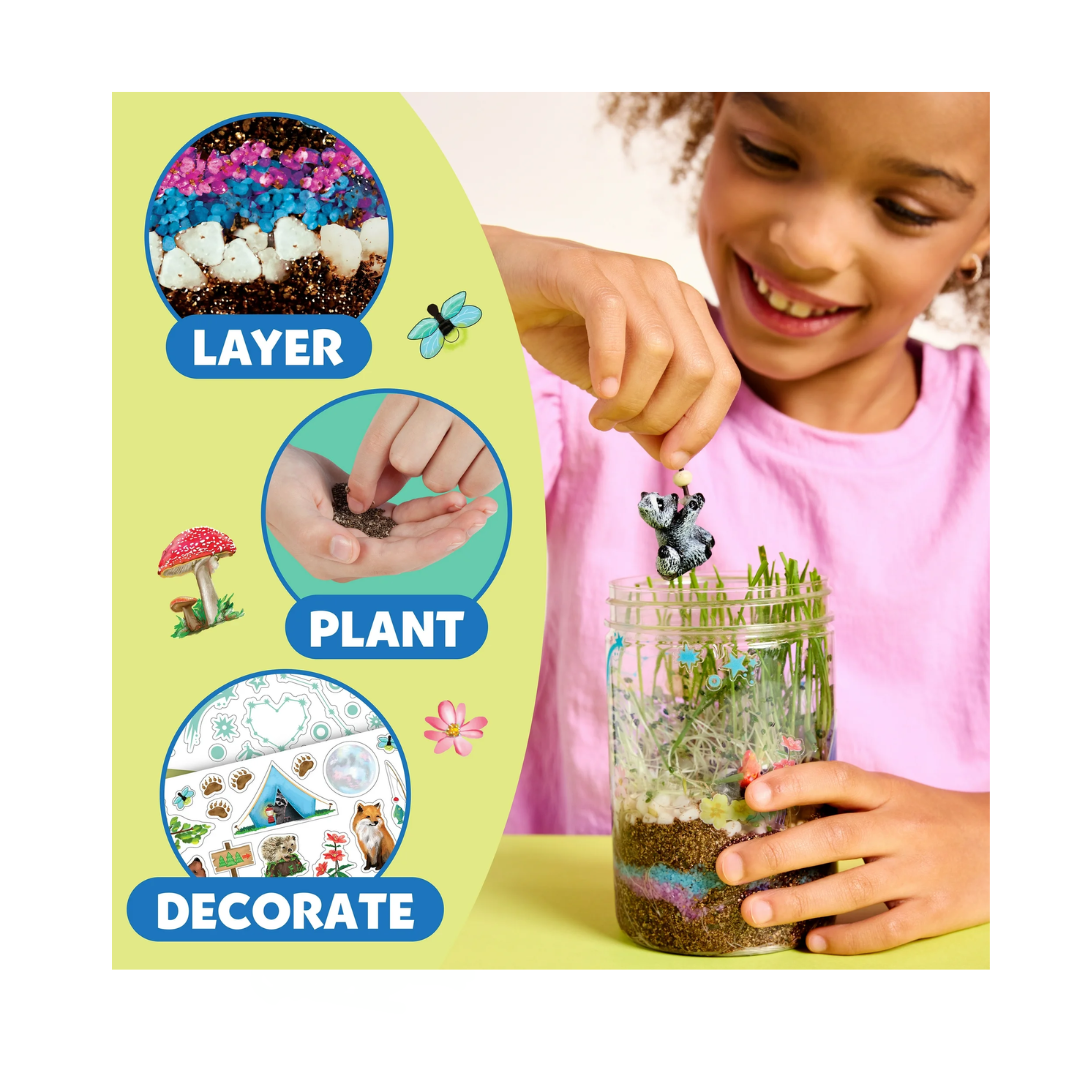 Creativity for Kids Grow 'N Glow Terrarium Kit for Kids