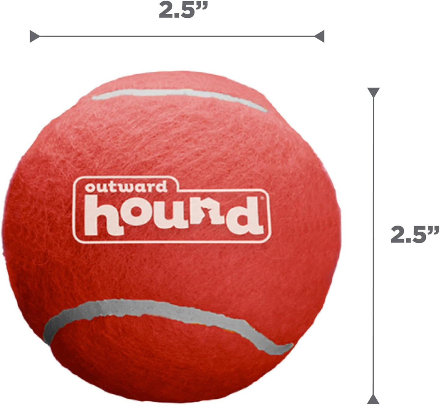Outward Hound Squeaker Ballz, 4 Pieces