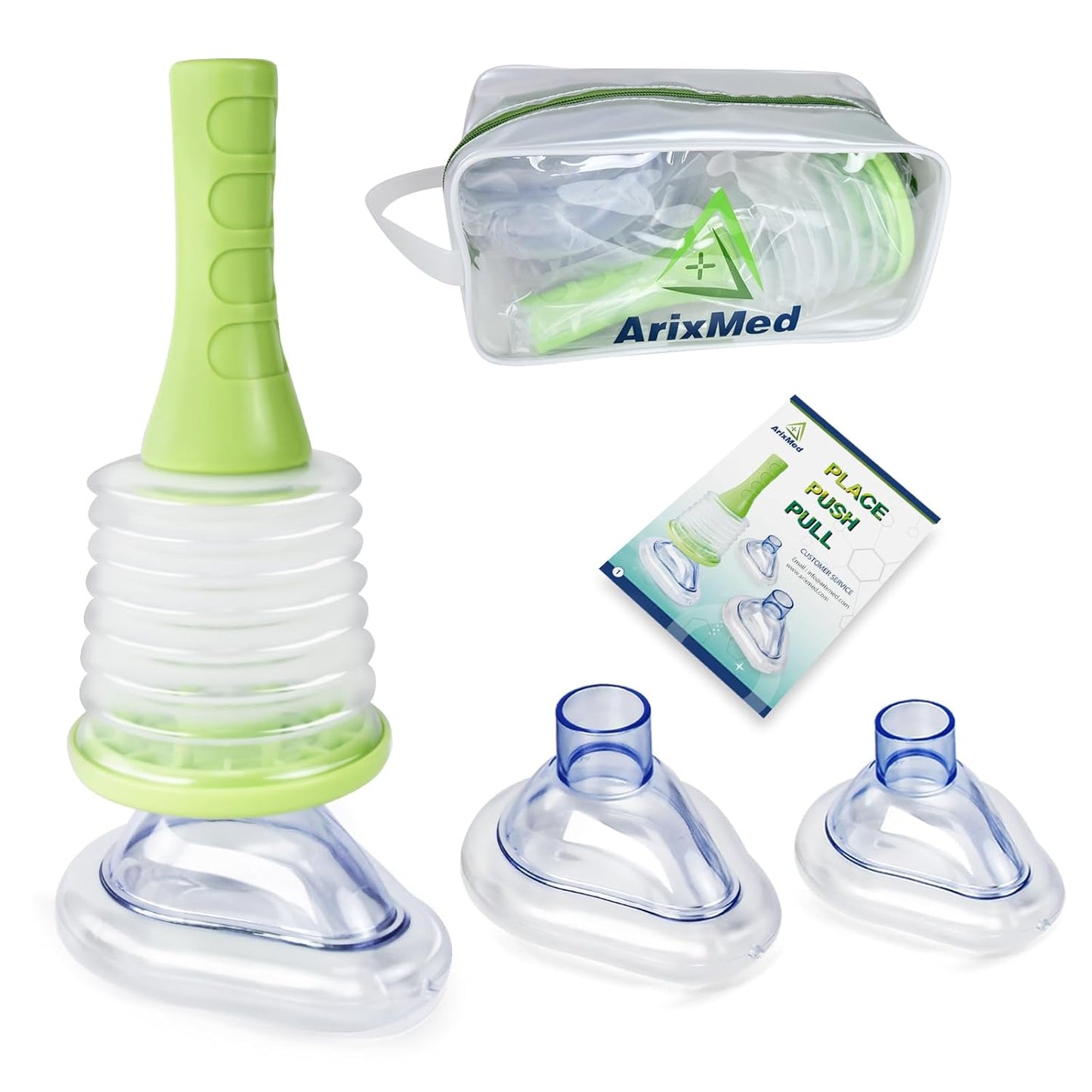 Arixmed Portable Airway Suction Device, Travel Kit