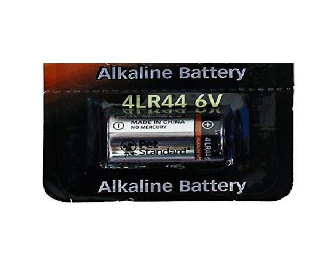 PET STANDARD Alkaline Battery 4LR44 / 476A / PX28A / A544 / K28A / L1325 Dog Collar 6V (5 Pack)