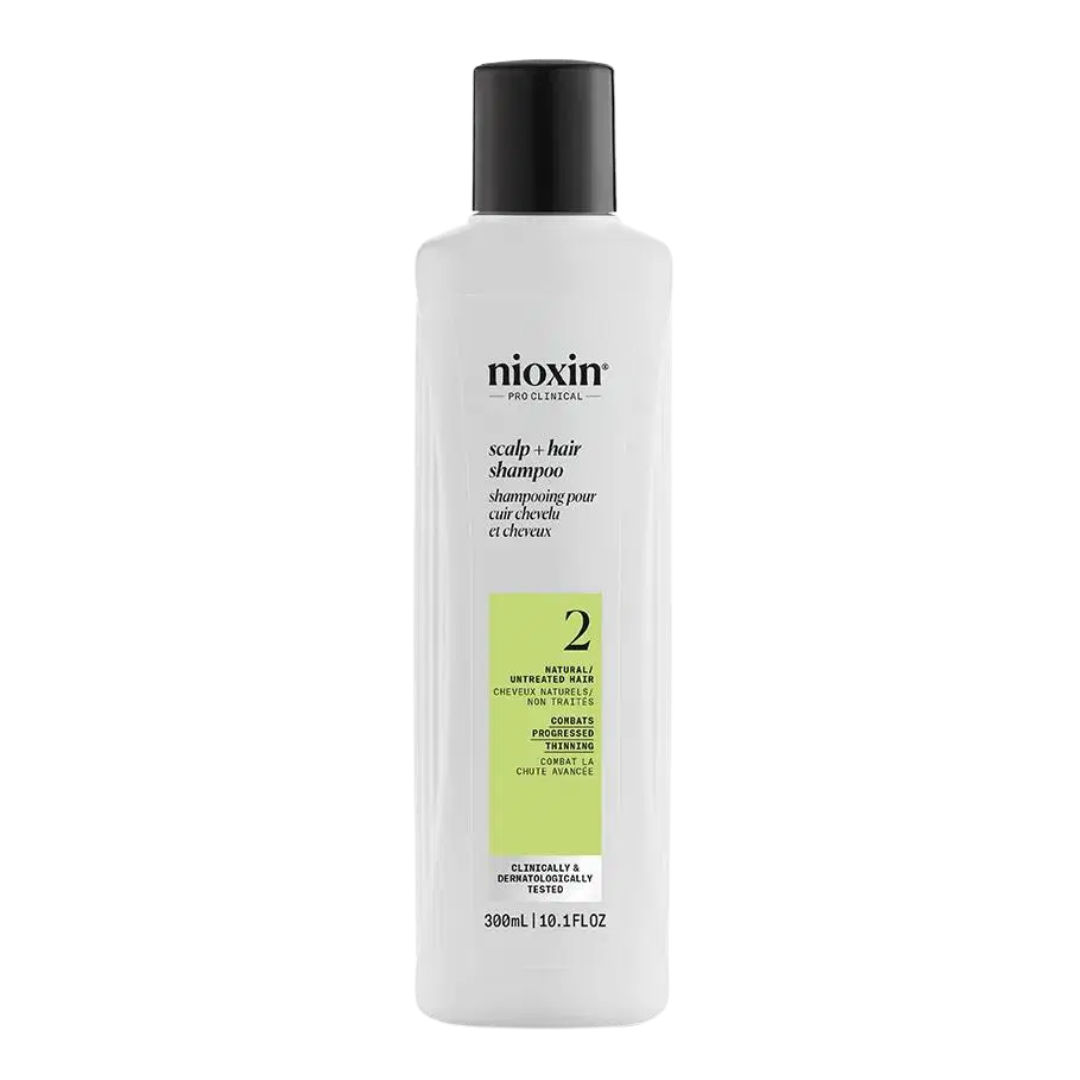 Nioxin Scalp + Hair 2 Natural / Untreated Hair, 300 ml / 10.1 oz