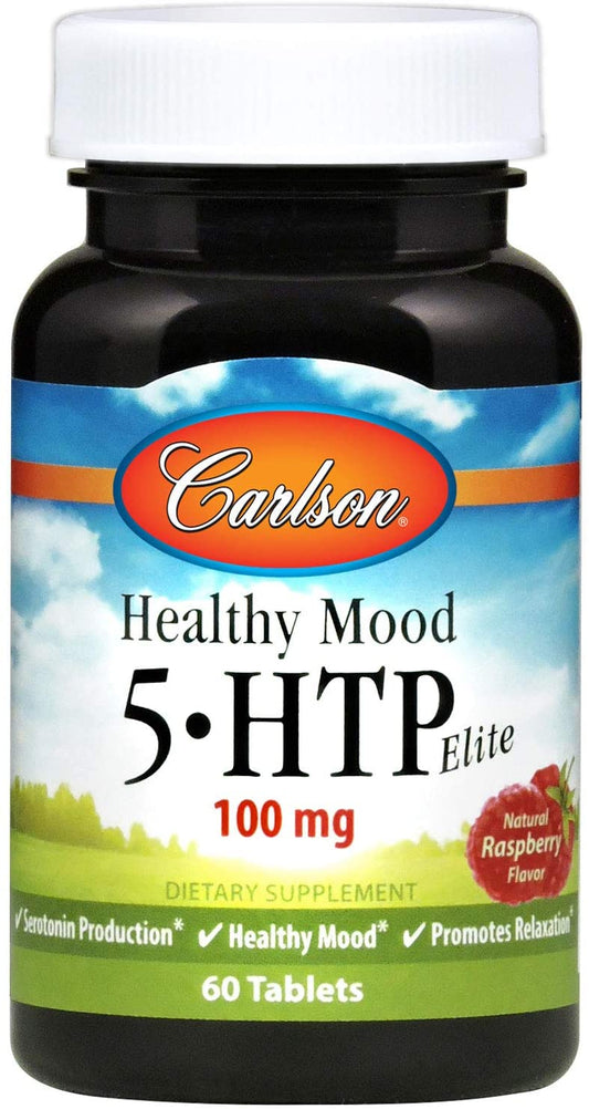 Carlson Healthy Mood 5-HTP Elite 100 mg 60 Tablets