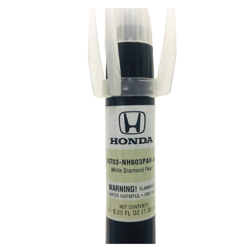 Honda Lacquer Touch-Up Paint 08703-NH603PAH-A1 White Diamond Pearl, 0.25 fl.oz / 7.39ml