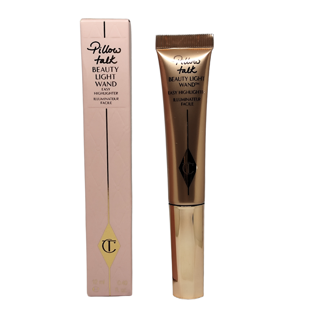 Charlotte Tilbury Beauty Light Wand Highlighter, Pillow Talk, 12 ml / 0.40 fl. oz.