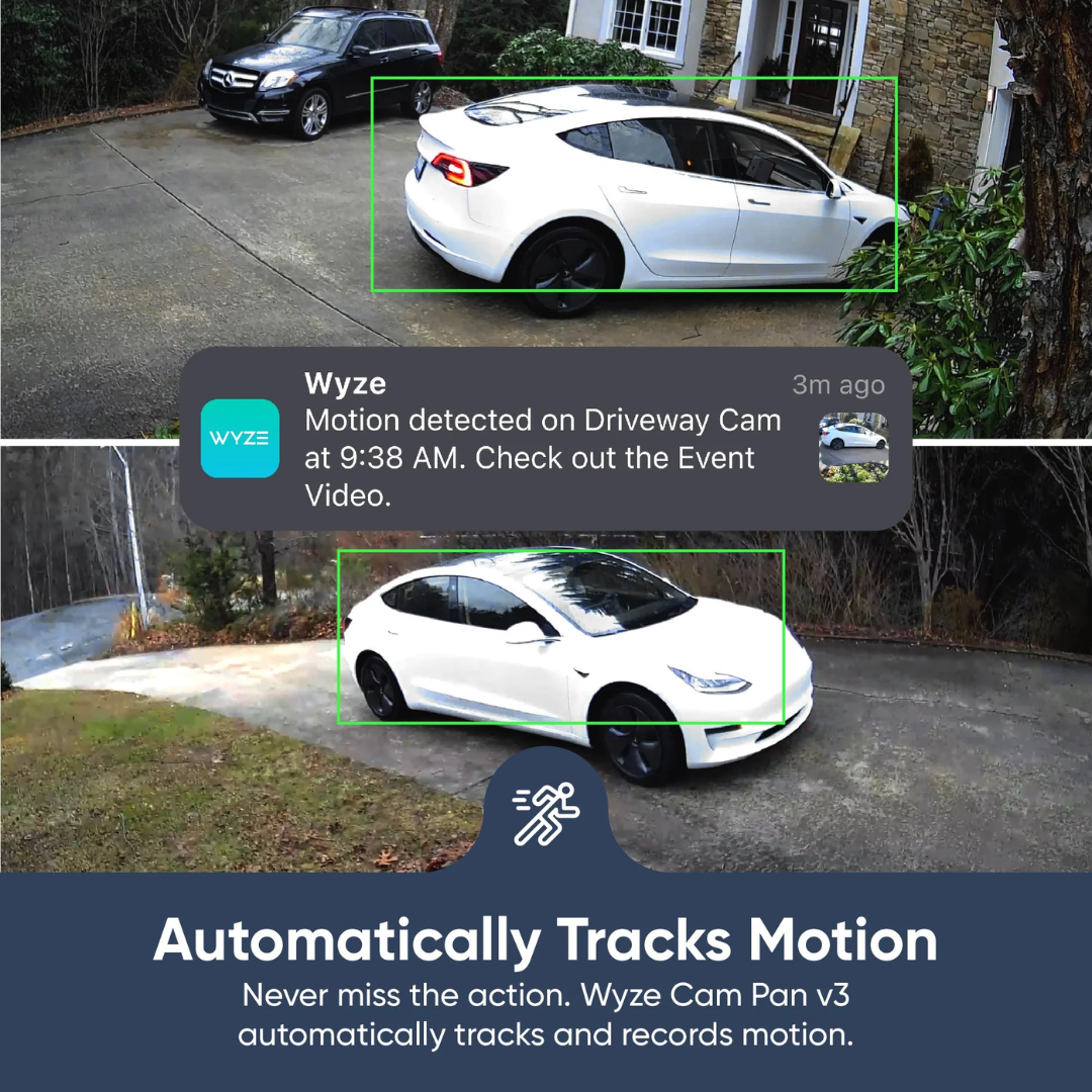 Wyze Cam Pan V3 Indoor & Outdoor Camera, WYZECPAN3
