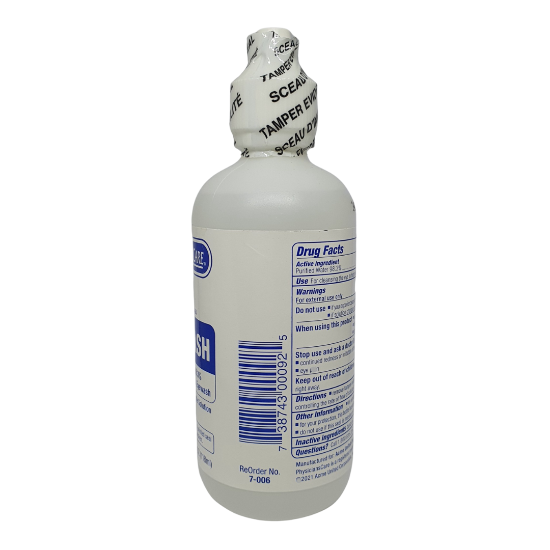 PhysiciansCare Eye Wash Solution 7-006 4oz / 118ml