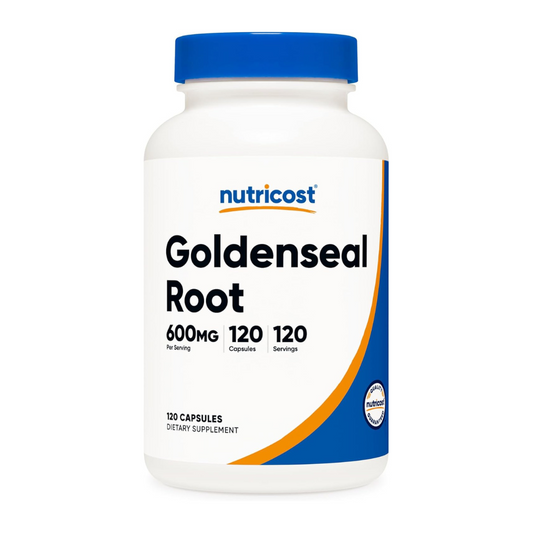 Nutricost Goldenseal Root 600mg Supplement 120 Capsules