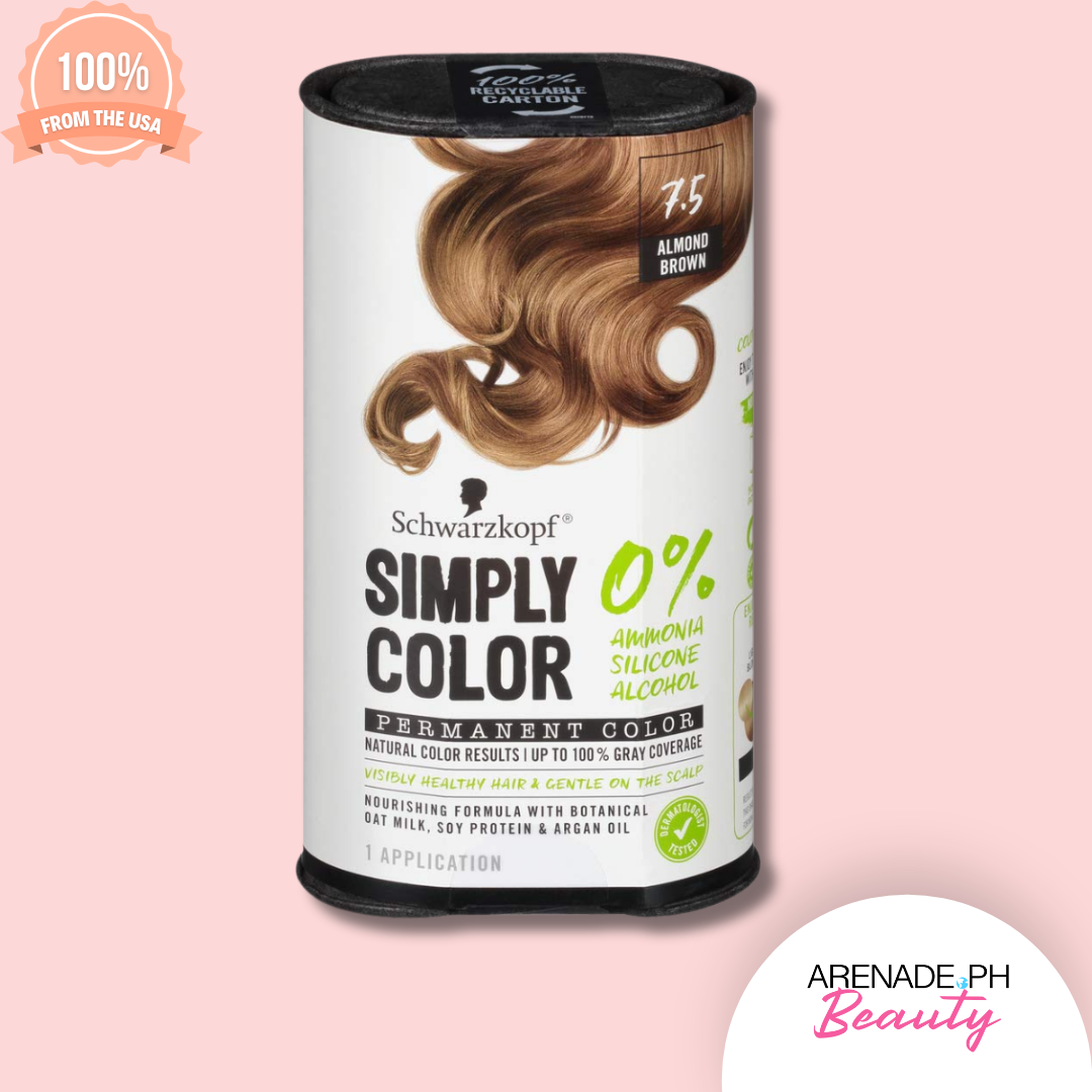 Schwarzkopf Simply Permanent Color with 0% Ammonia Silicone Control