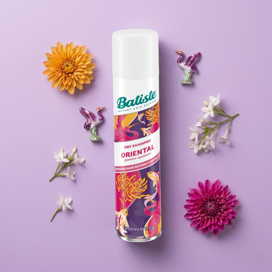Batiste Dry Shampoo Oriental Jasmine Opulence, 200 ml / 120 g