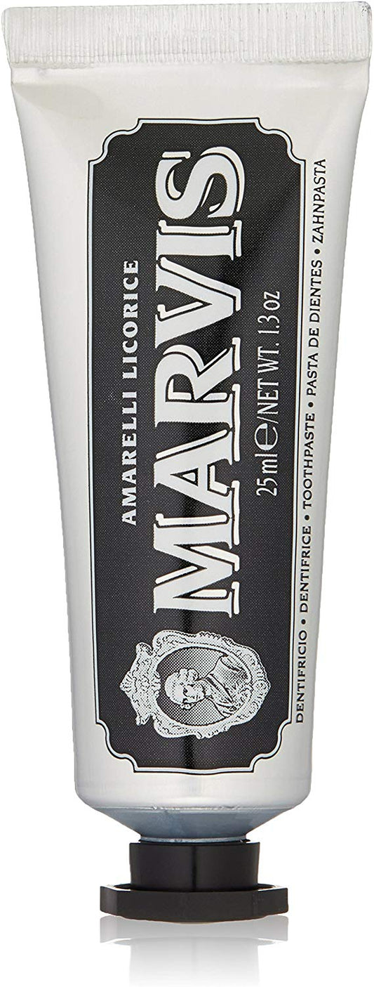 Marvis Travel Toothpaste (25 mL) Flavor: Amarelli Licorice