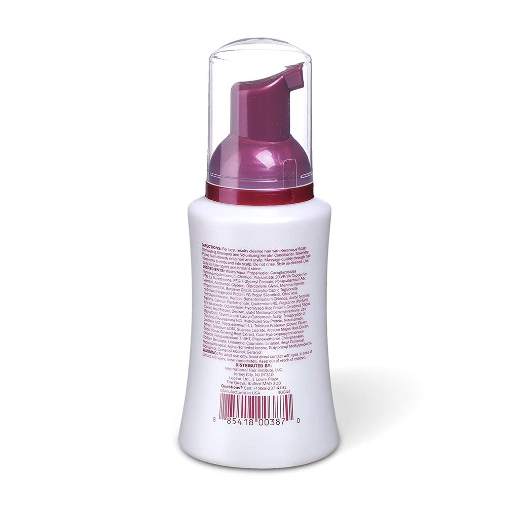 Keranique The Women's Hair Growth Experts Thickening and Texturing Mousse 3.4 Oz