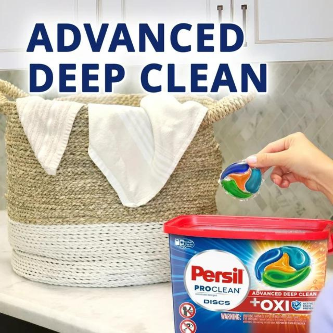 Persil Advanced Deep Clean + Oxi Detergent 38 Discs (1.92lb / 874g)