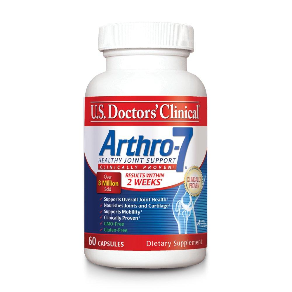 U.S. Doctors Clinical Arthro-7 Healthy Joint Supplement, Original (60 Veggie Capsules)