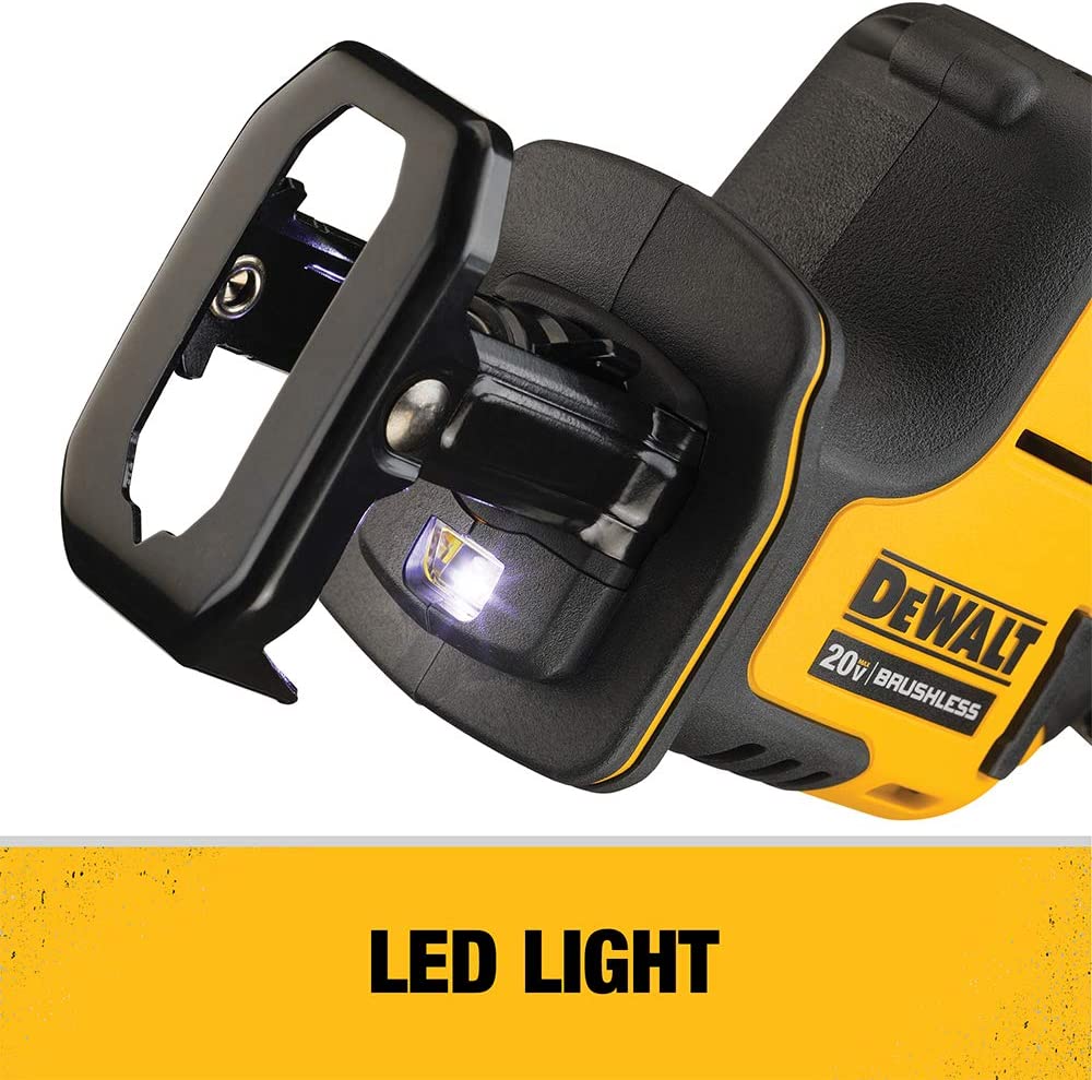 Dewalt Atomic 20V MAX Reciprocating Saw One-Handed Cordless Tool Only -  DCS369B