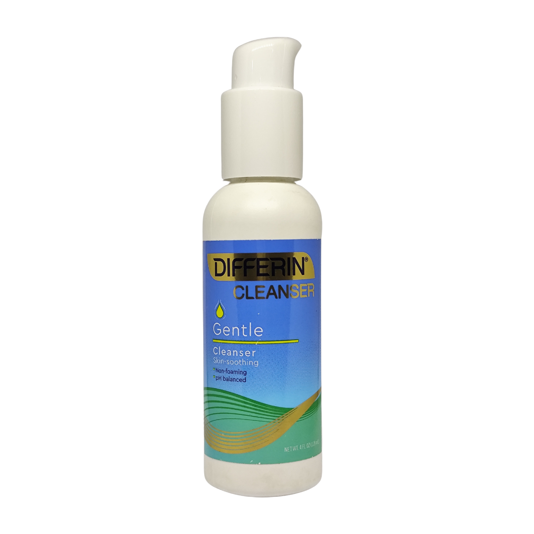 Differin Gentle Skin Soothing Cleanser, 4 fl. oz. / 118 ml