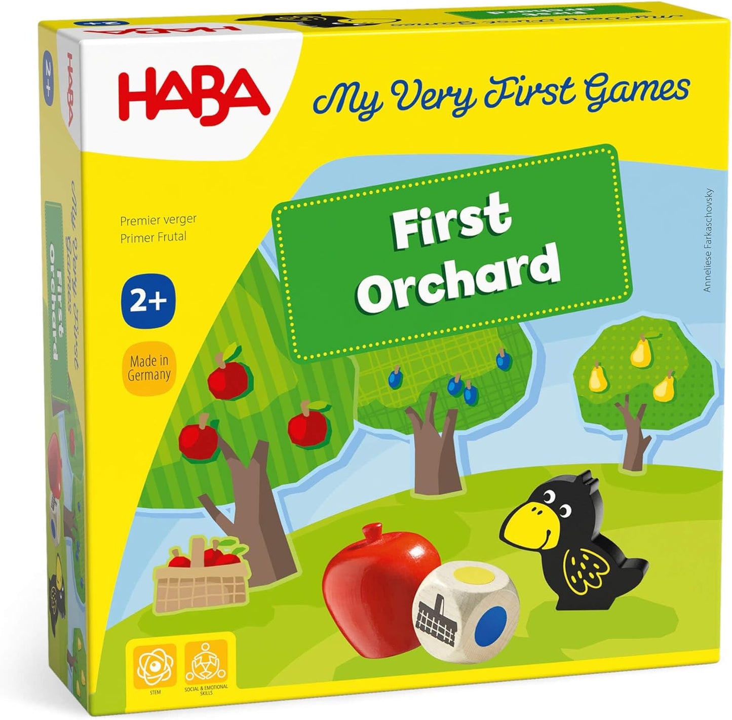 HABA My Very First Games First Orchard Toddler Game Ages 2+