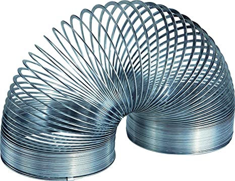 The Original Slinky Walking Spring, Easter Basket Stuffers, Metal Slinky, Kids Toys for Ages 5 Up