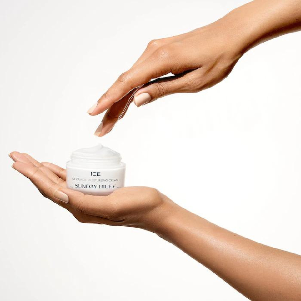 ICE Ceramide Moisturizing Cream Sunday Riley 1.7 Oz / 50g