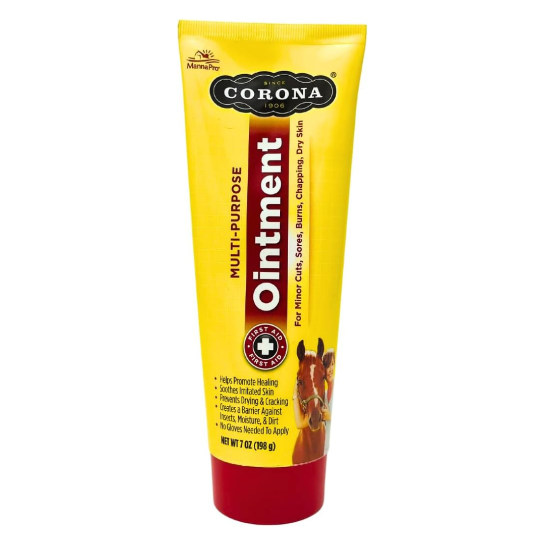 Corona Multi-Purpose Ointment For Minor Cuts, Sores, Burns, Chapping, Dry Skin 7 oz / 198g