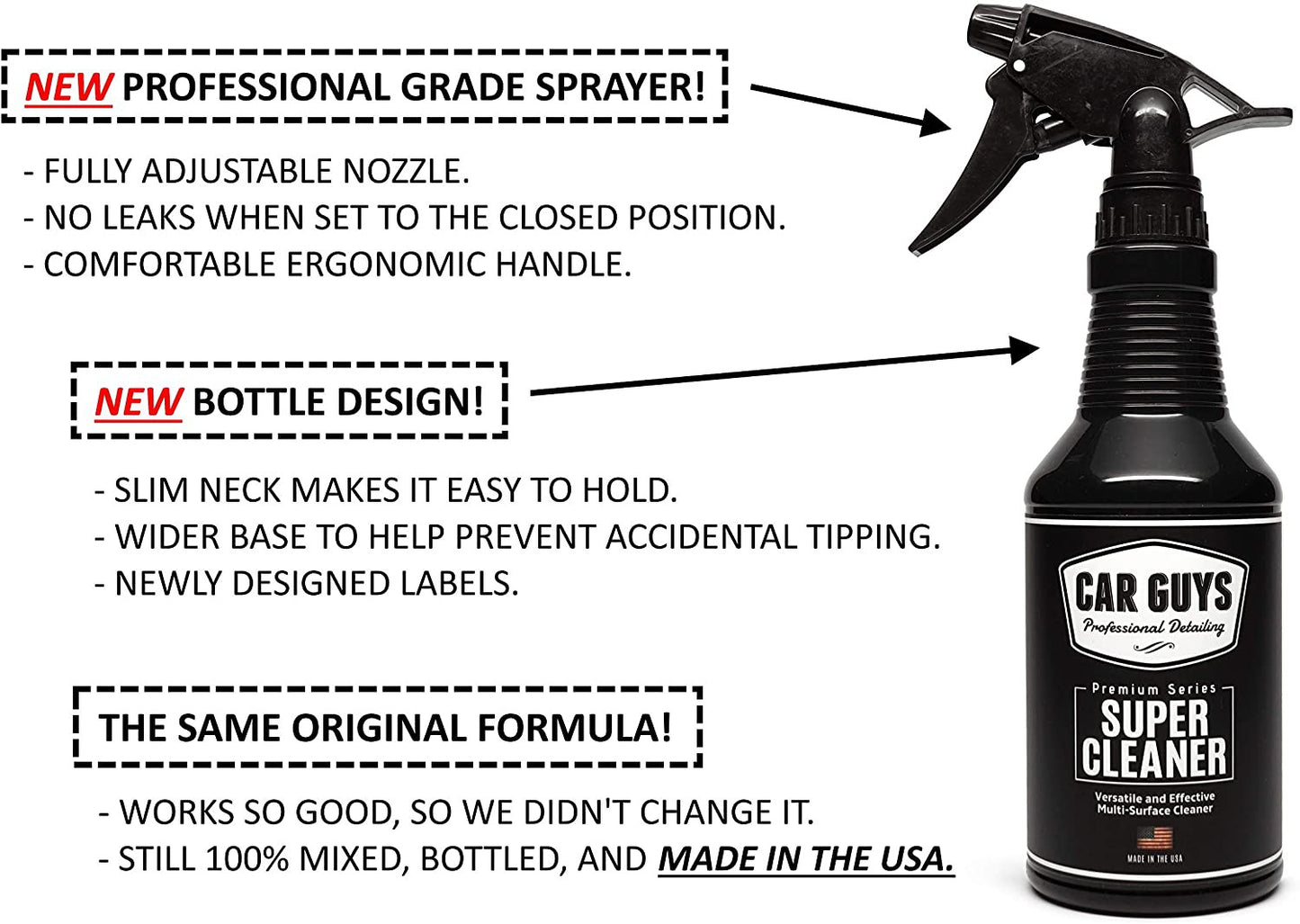 CarGuys Super Cleaner All Purpose Cleaner 18 oz Kit