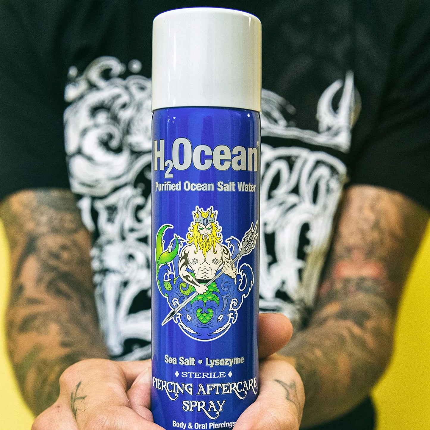 H2Ocean Piercing Aftercare Spray, 4 Fluid Ounce