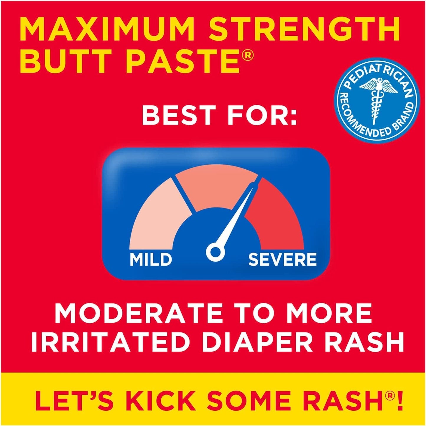 Treat And Protects Bourdreauxs Butt Paste Diaper Rash Ointment Max Strenght, 2oz / 57g