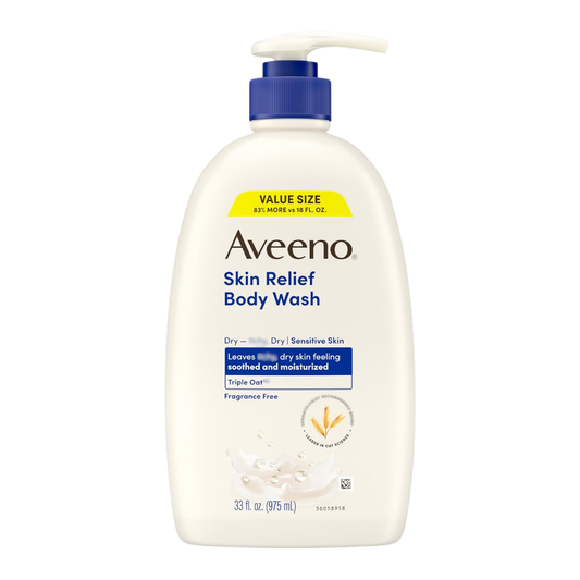 Aveeno Skin Relief Body Wash, 33 oz / 975 ml