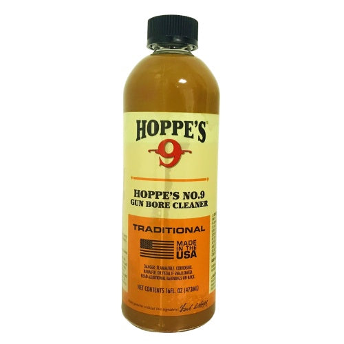 Hoppe's No. 9 Gun Bore Cleaner 16 fl.oz / 473 ml (PACKAGING MAY VARY)