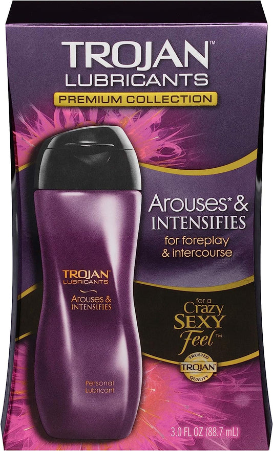 Trojan Arouses & Intensifies Personal Lubricant, (3 oz / 88.7ml)