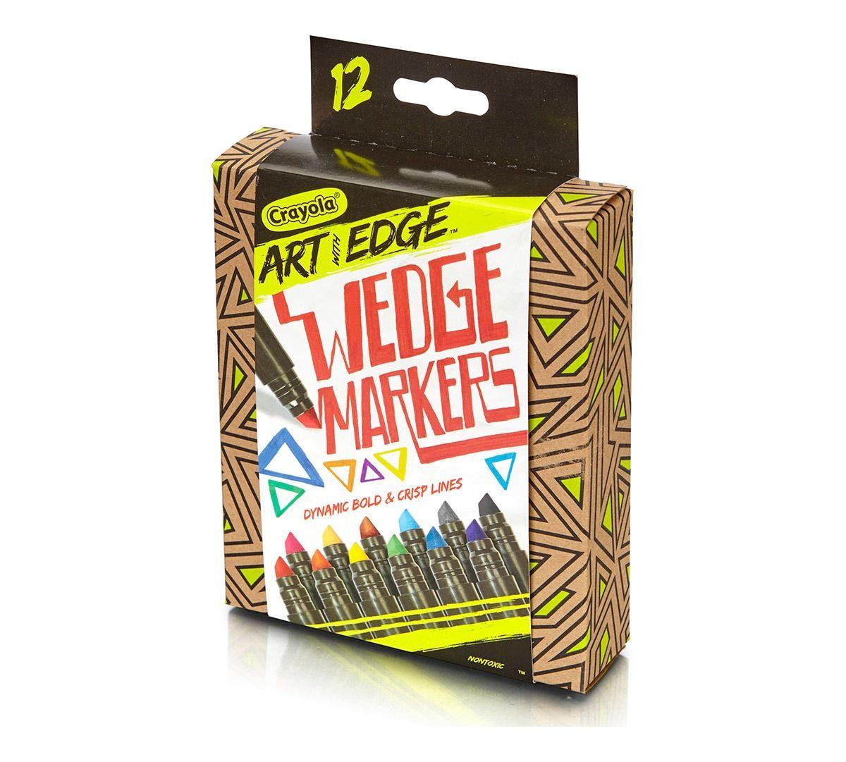 Crayola Art with Edge, 12 ct. Broad Line Wedge Markers (58-7212)